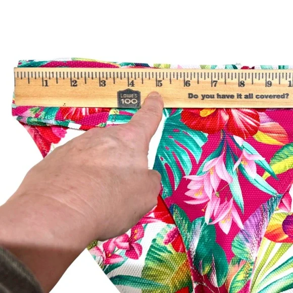 Tommy Bahama Island Cays Fiesta Reversible Shirred Hipster Bikini Bottoms - Picture 14 of 16